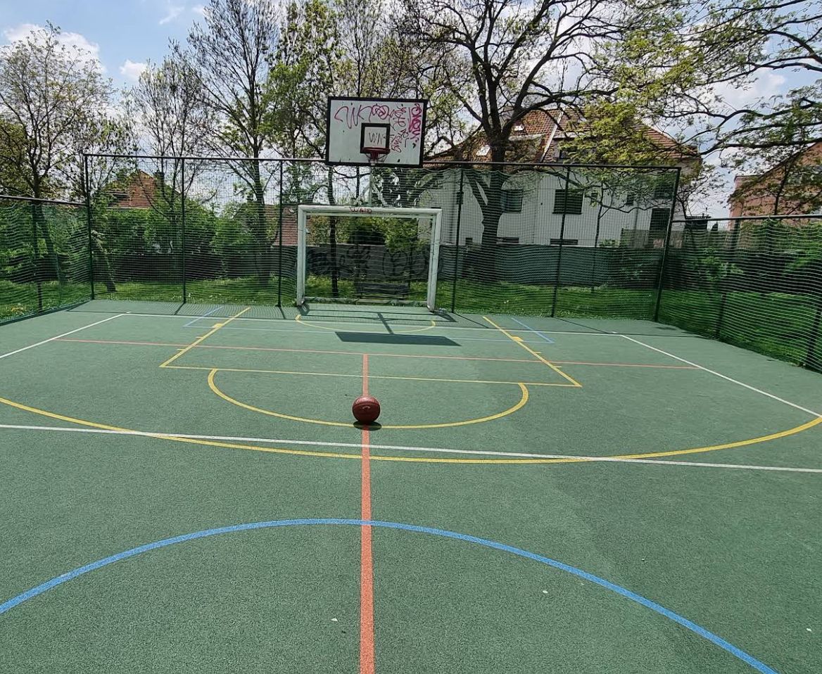 Basketbalové hřiště Basket Budějovicka – Praha