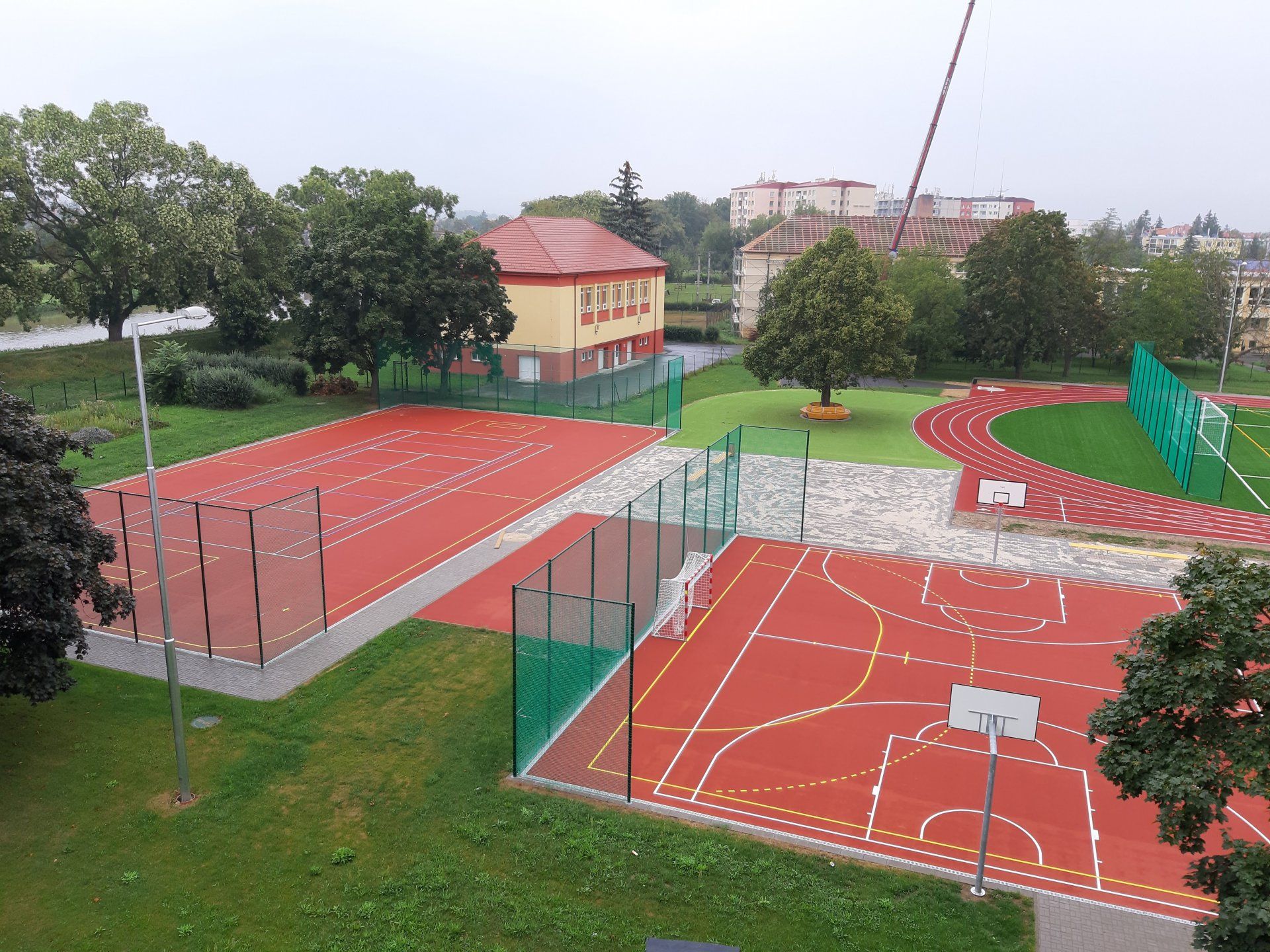 Tenisový kurt Sportovní areál - ZŠ Za Aleji – Uherské Hradiště