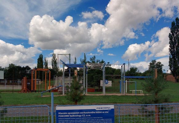 Workoutové hřiště Workout ul. Domažlická – Kutná Hora