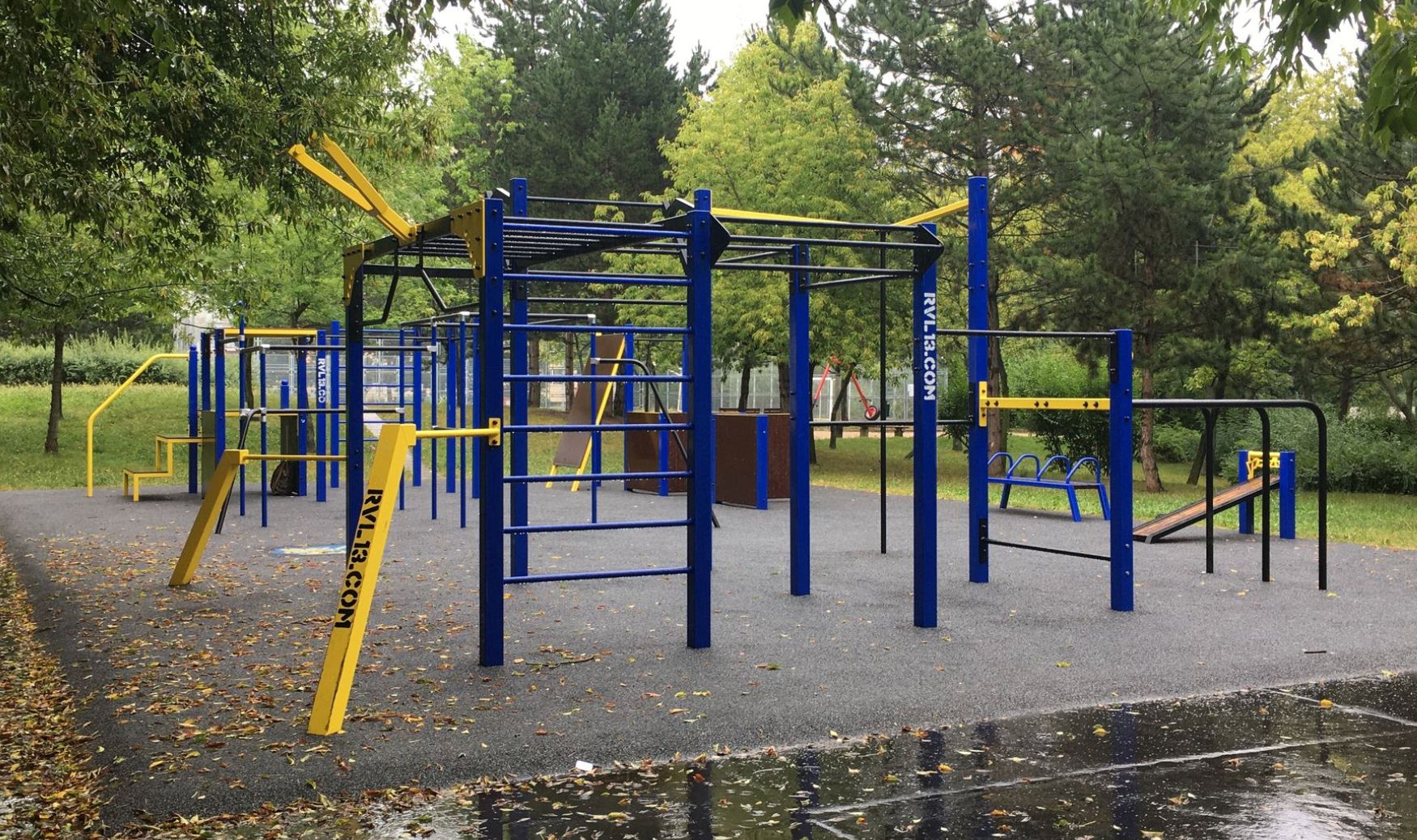 Workoutové hřiště Workout Novopetrovická – Praha