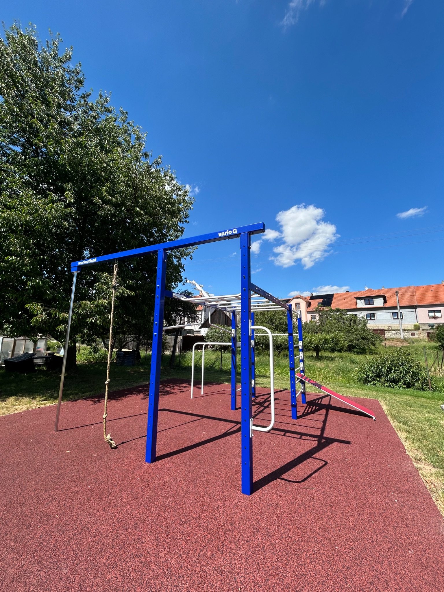 Workoutové hřiště Workout Římov – Římov