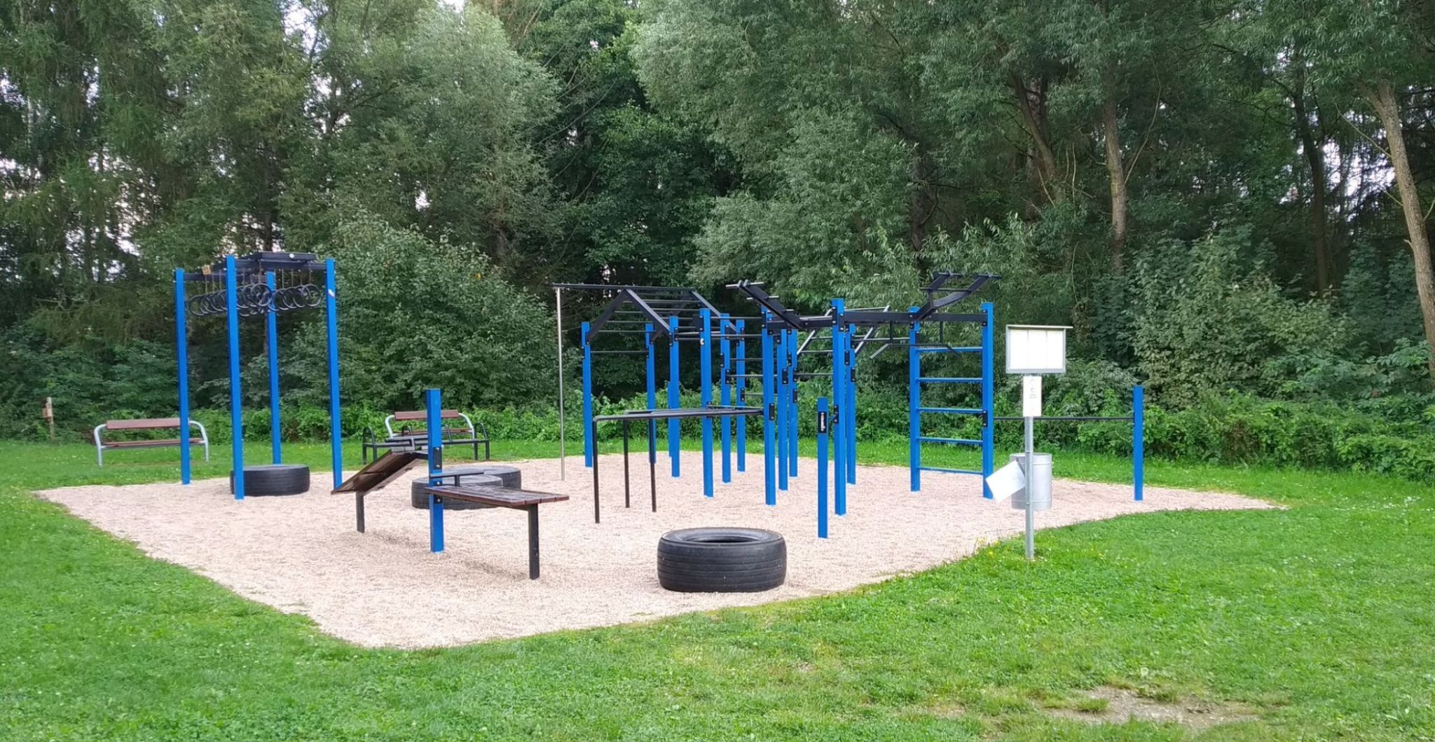 Workoutové hřiště Wokrout Pěšinky – Světlá nad Sázavou