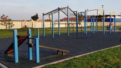 Workoutové hřiště Workout Družstevní – Třebíč