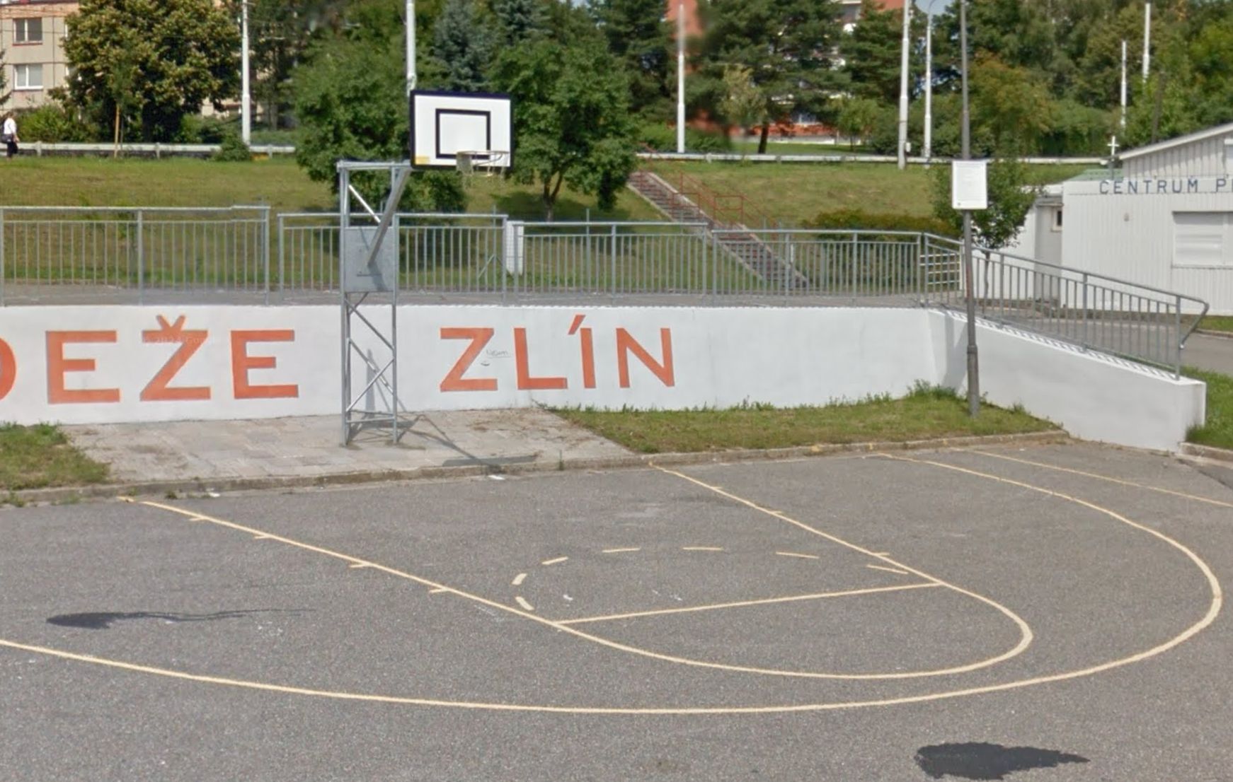 Basketbalové hřiště Basket Okružní – Zlín