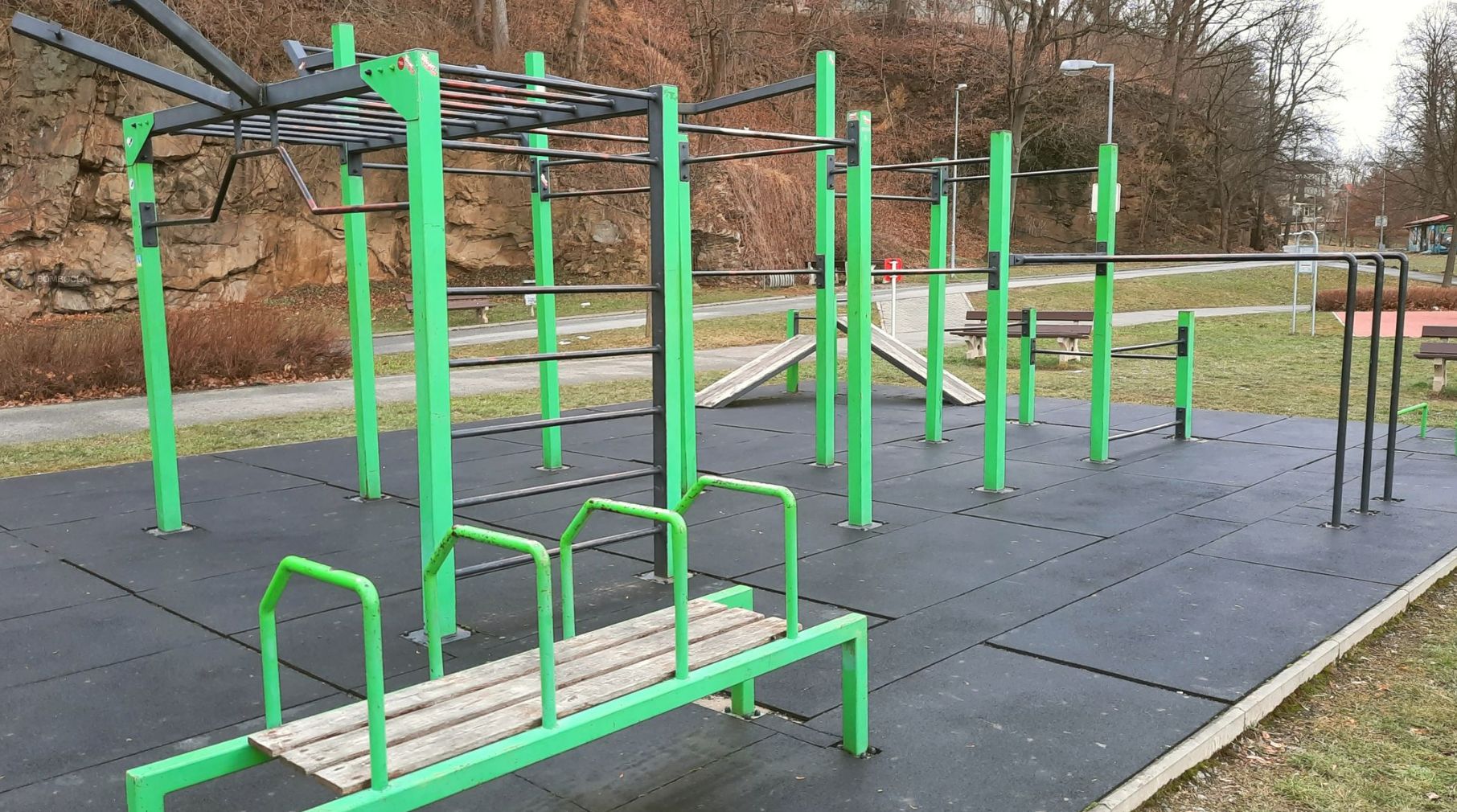 Workoutové hřiště Workout Havlíčkův Brod – Havlíčkův Brod
