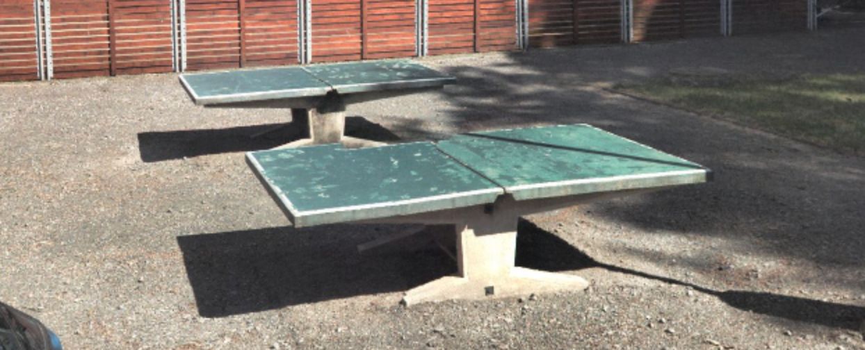 Pingpongový stůl Ping pong pod nemocnicí – Rakovník