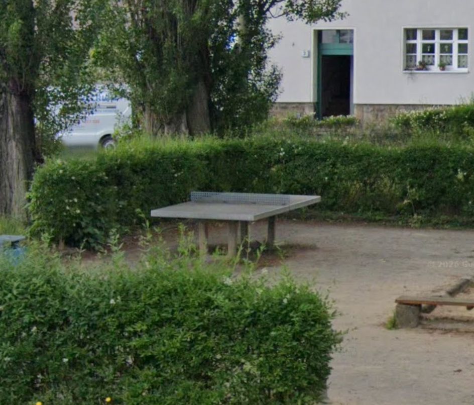 Pingpongový stůl Ping Pong 1 Dohnaer Pl. – Drážďany
