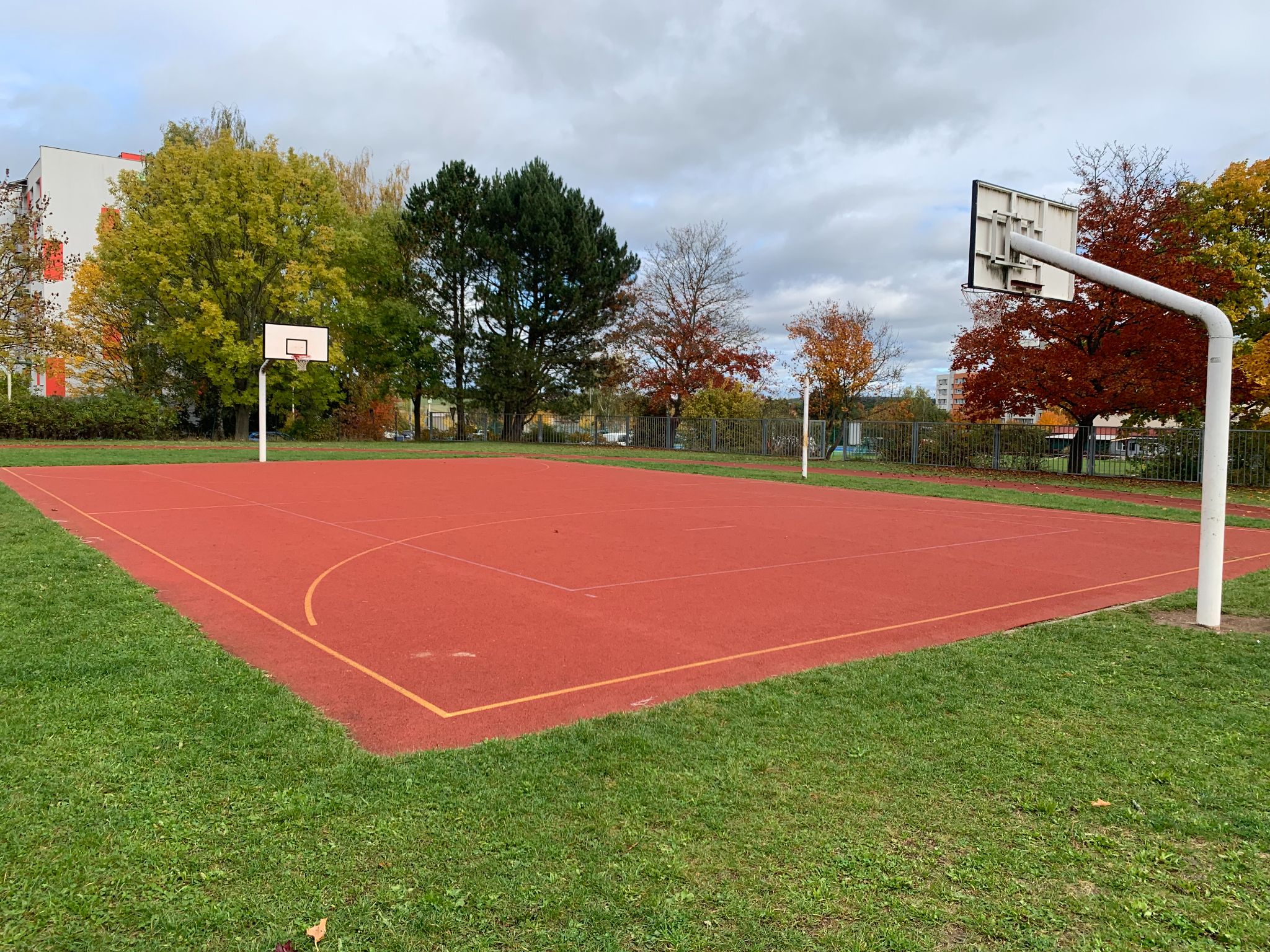 Basketbalové hřiště Školní hřiště Zborovská – Tábor