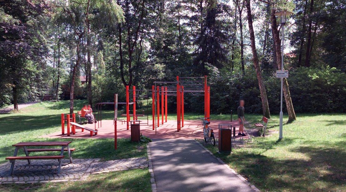 Workoutové hřiště Workout ul. Radětínská – Pelhřimov