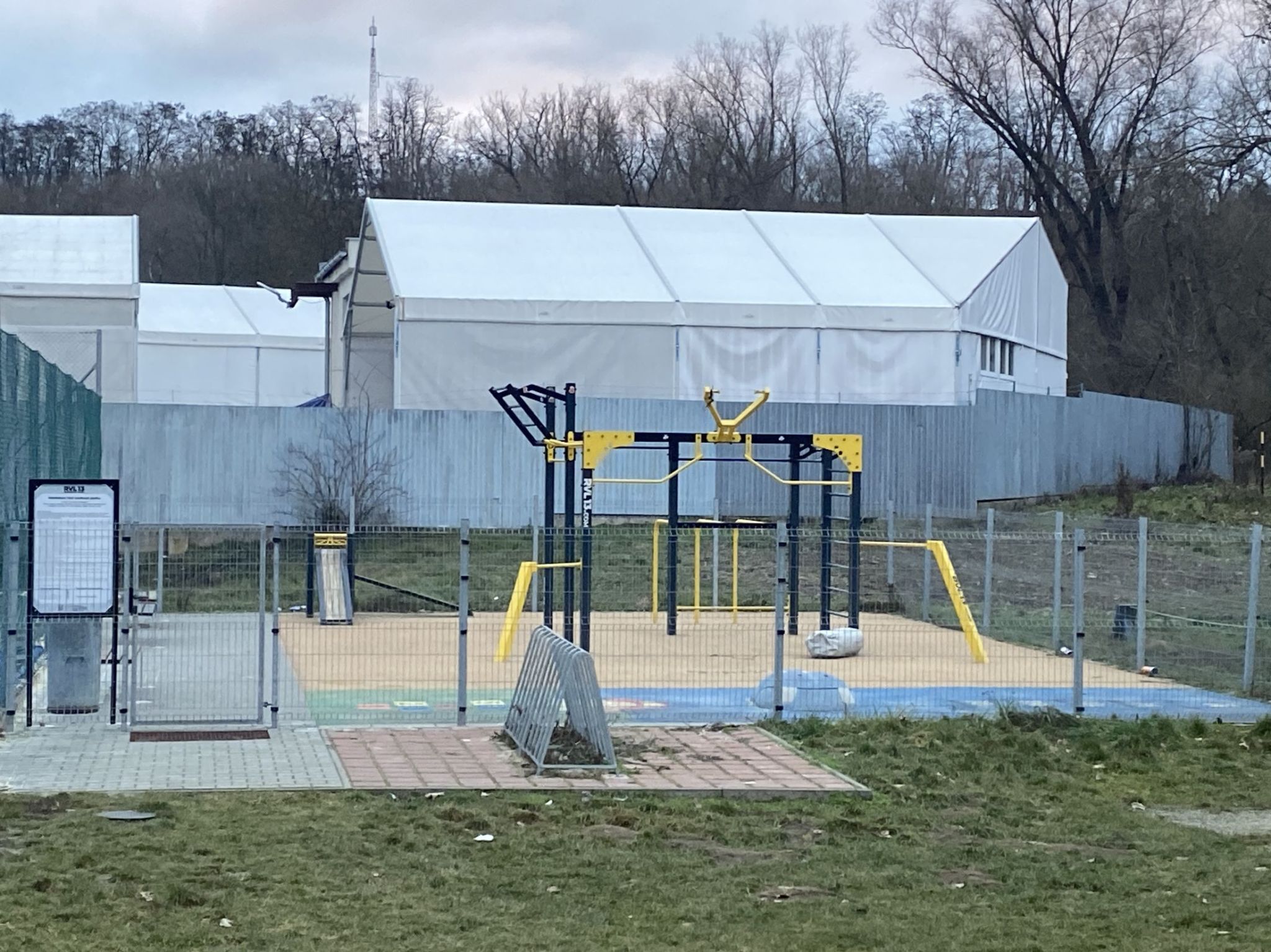 Workoutové hřiště Street workout park – Veverská Bítýška
