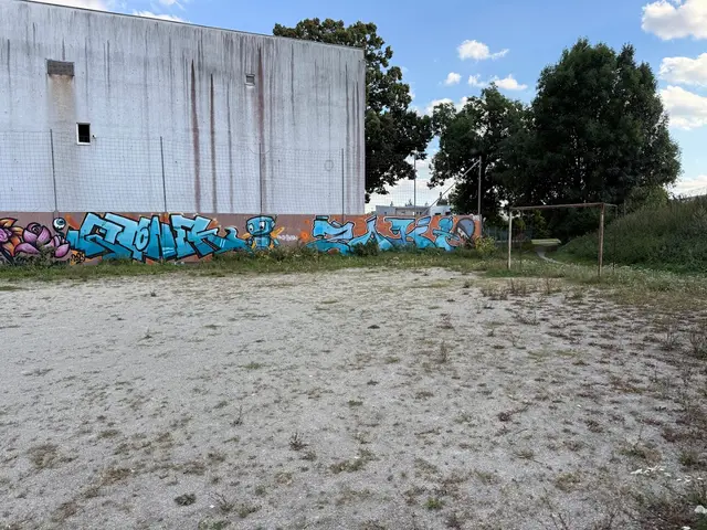 Fotbal u řeky - Oslavany