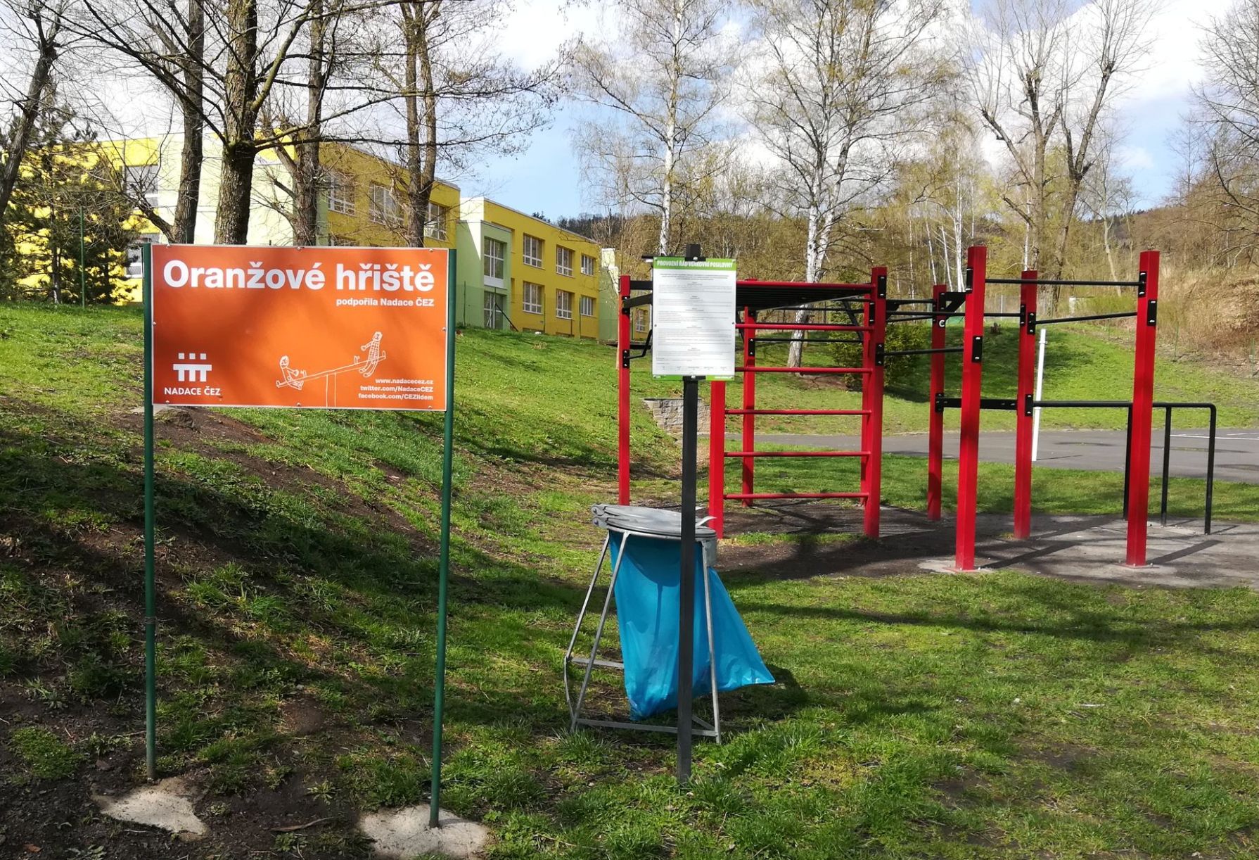 Workoutové hřiště Workout ul. Cihelní – Benešov nad Ploučnicí