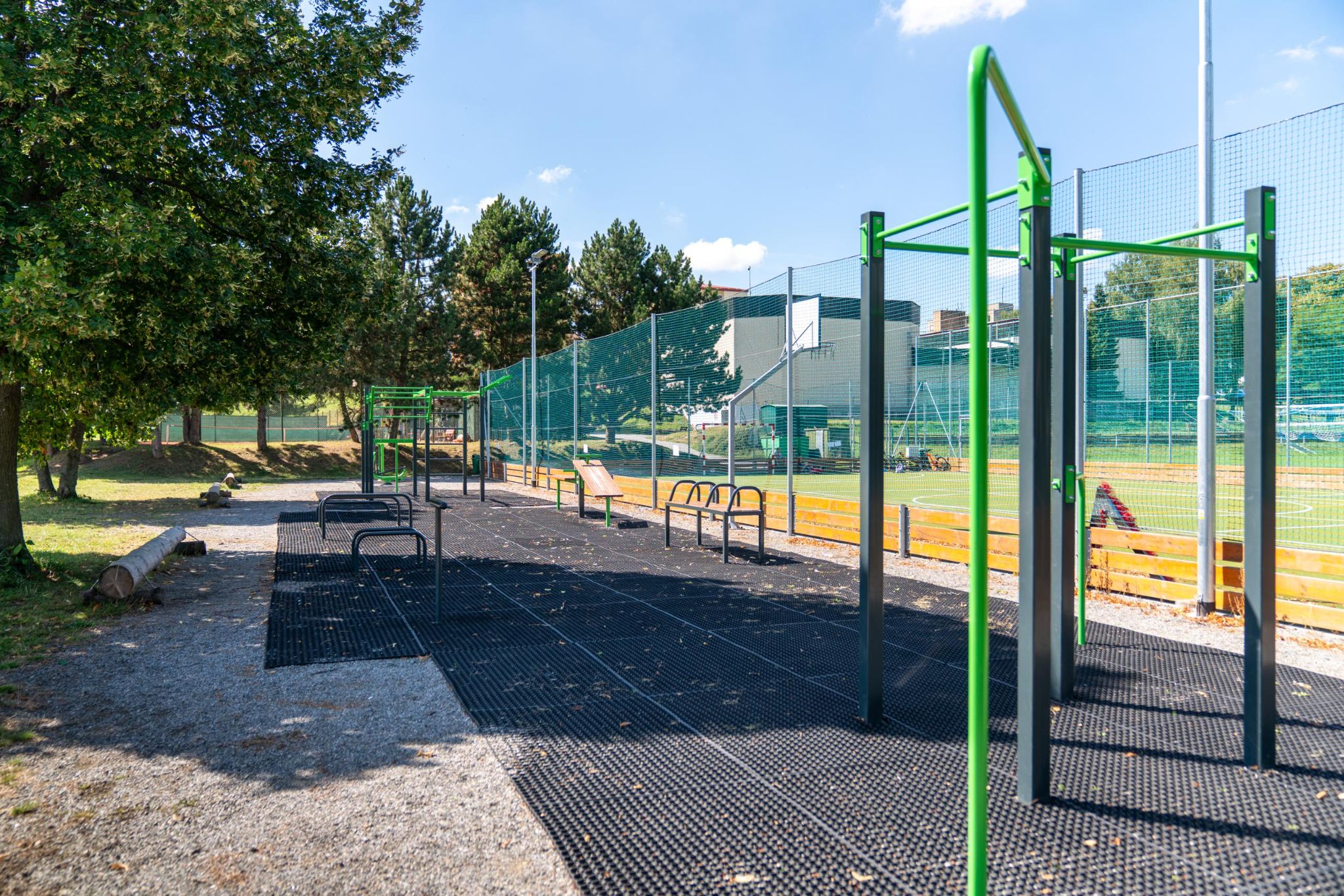 Workoutové hřiště Jedovnice workout – Jedovnice