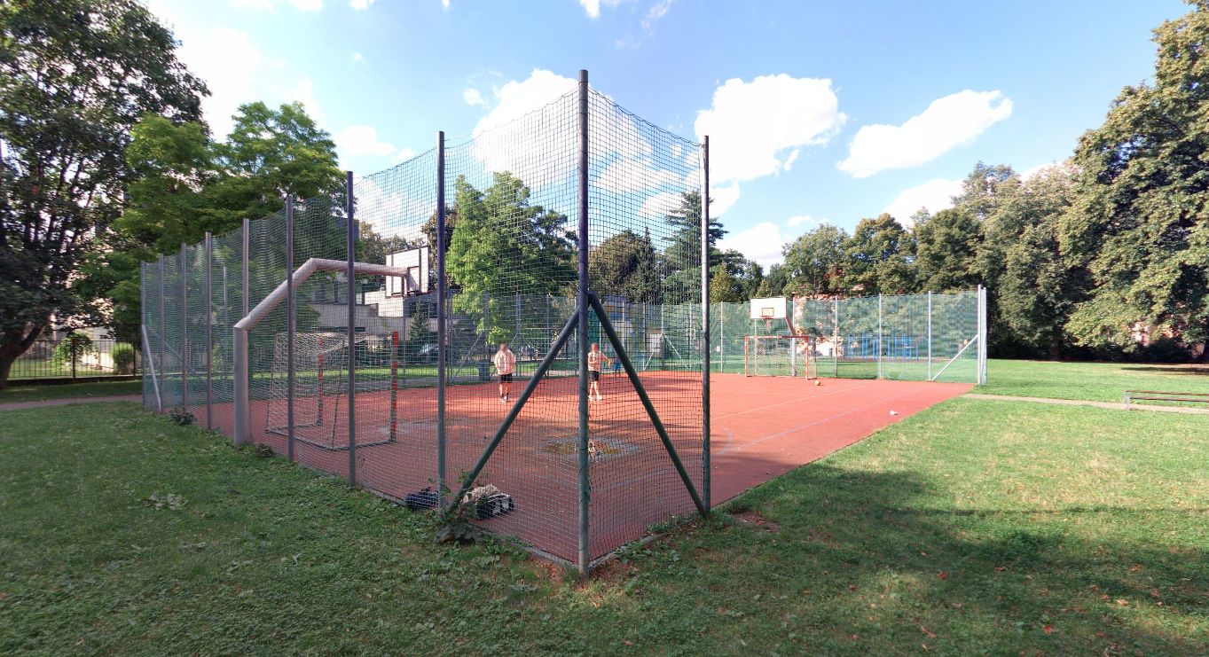 Basketbalové hřiště Basketbal nám. Svaté Hedviky – nečleněná Opava