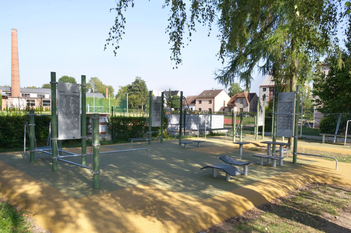 Workoutové hřiště Venkovní posilovna Přelouč – Přelouč