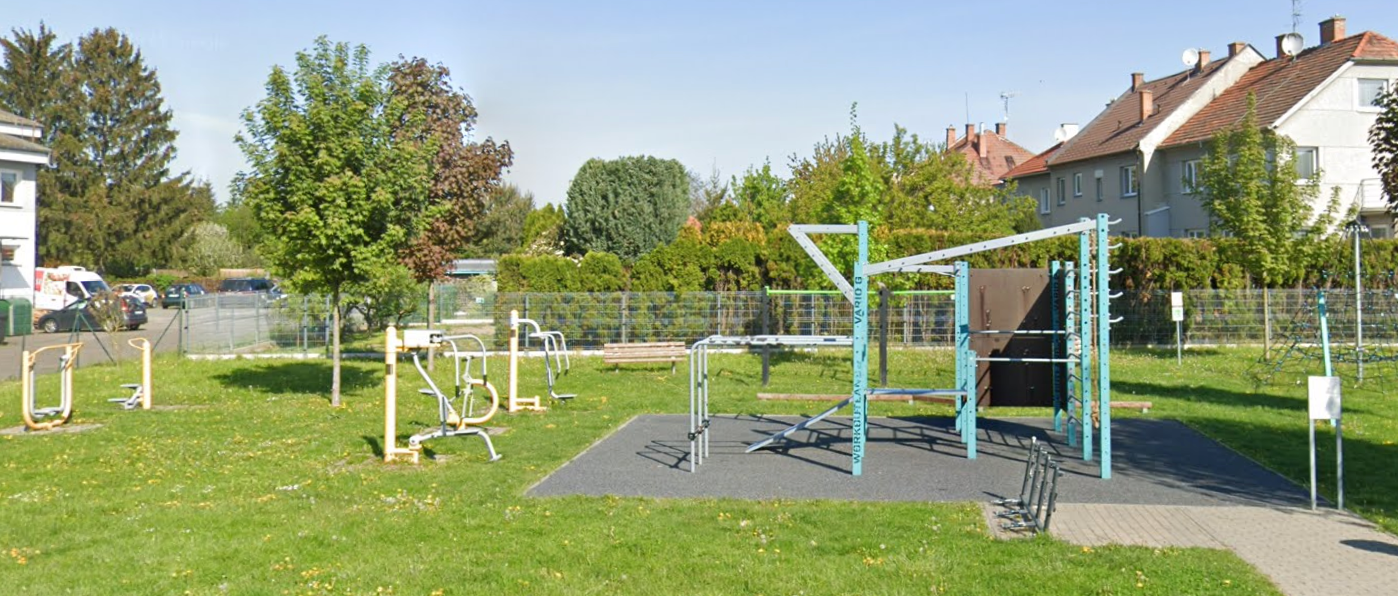 Workoutové hřiště Workout Vrahovice – Prostějov