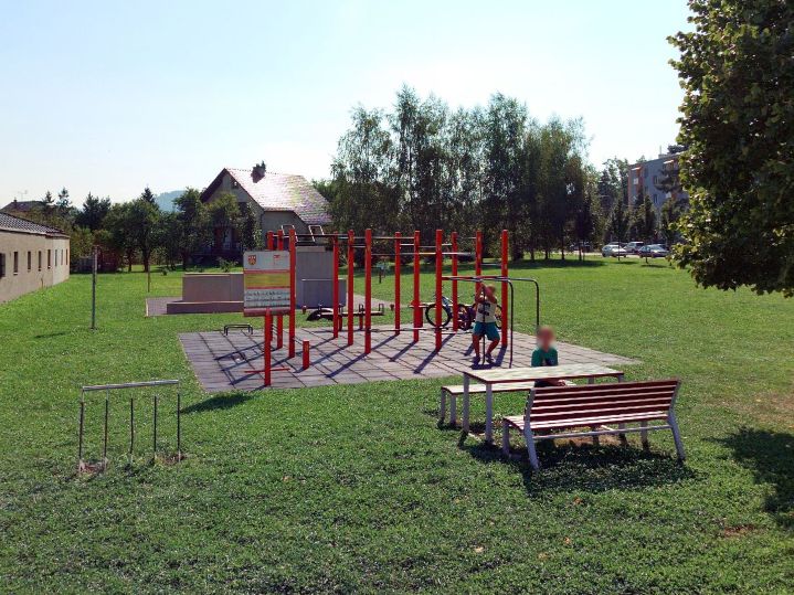 Workoutové hřiště Workout Štramberská – Příbor