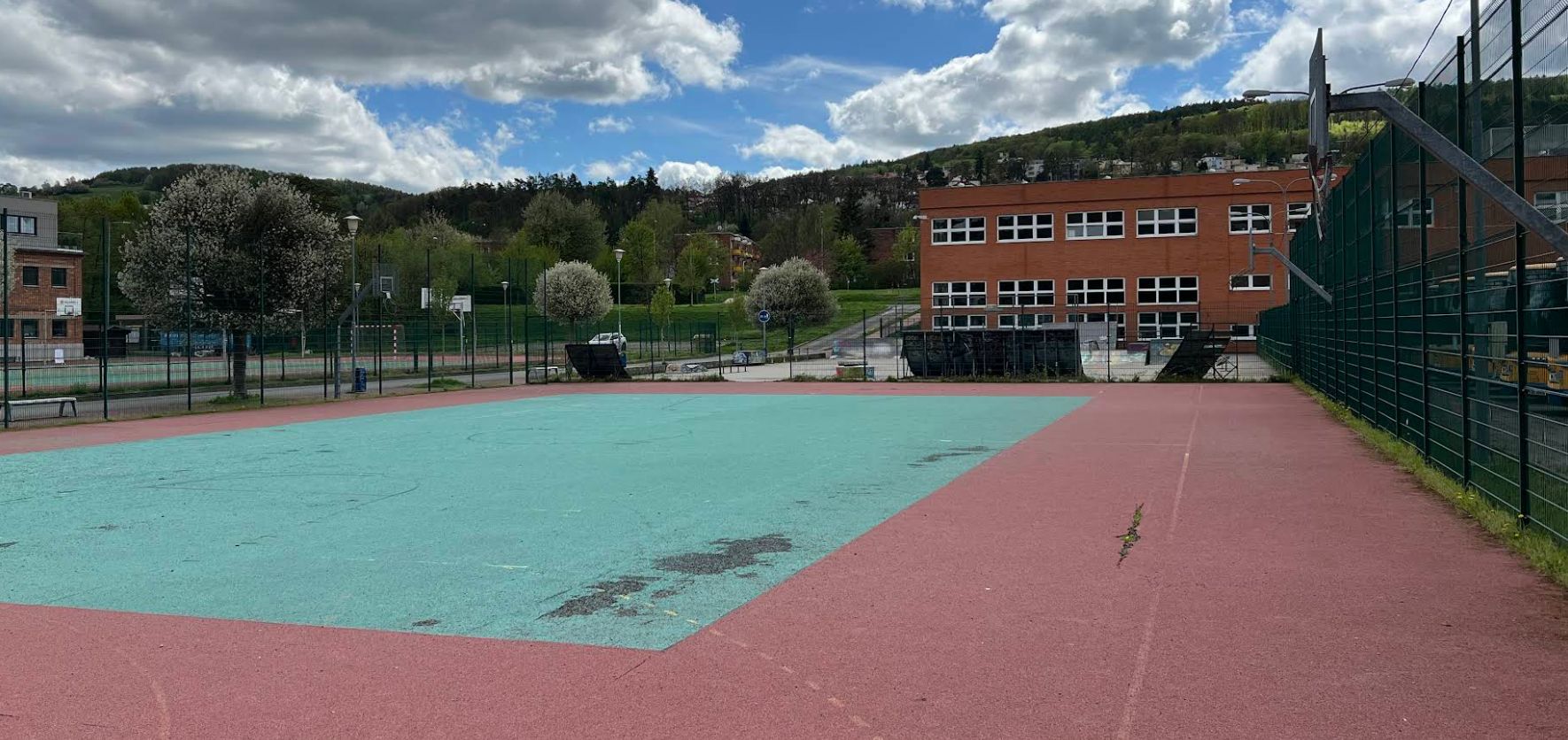Basketbalové hřiště Basket u nádraží – Zlín