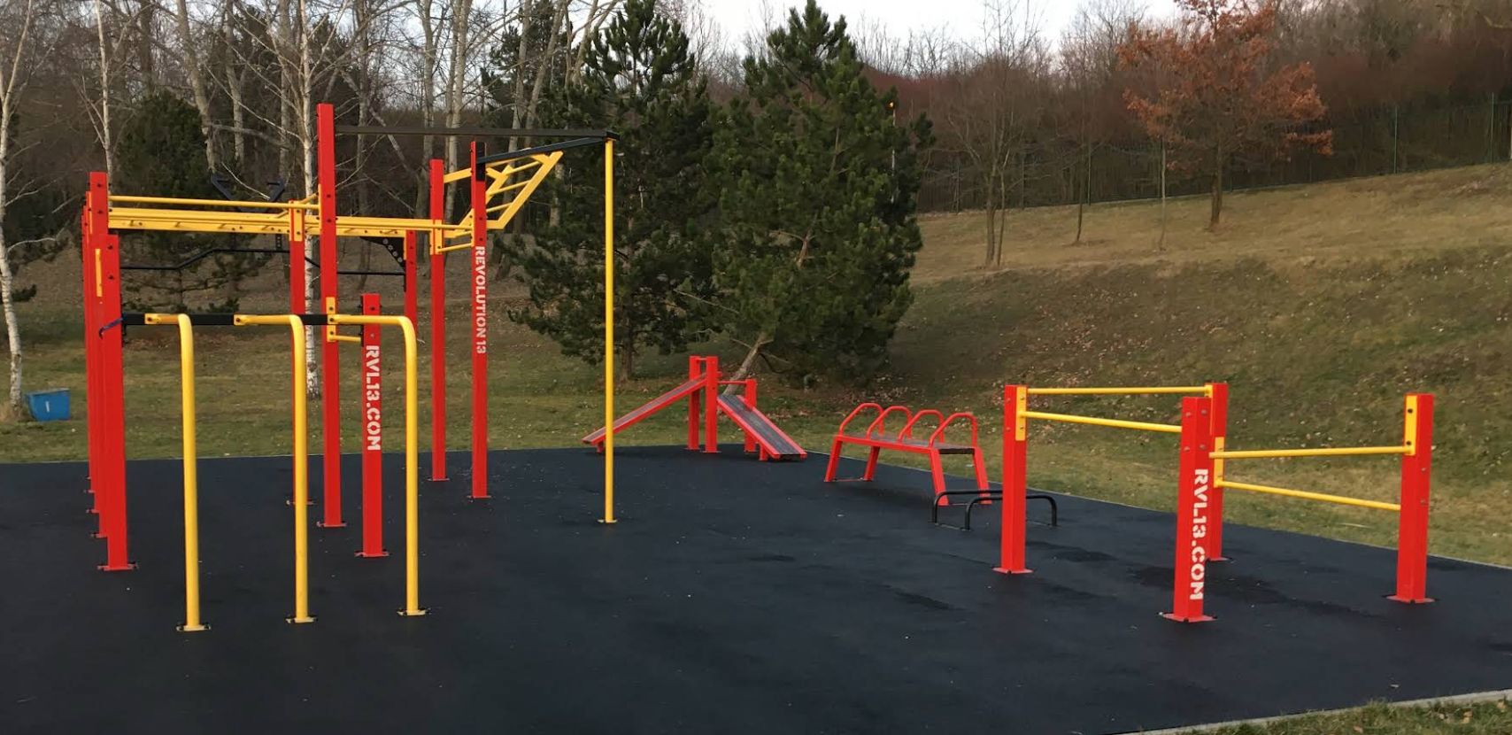 Workoutové hřiště Workout Benedikt – Most