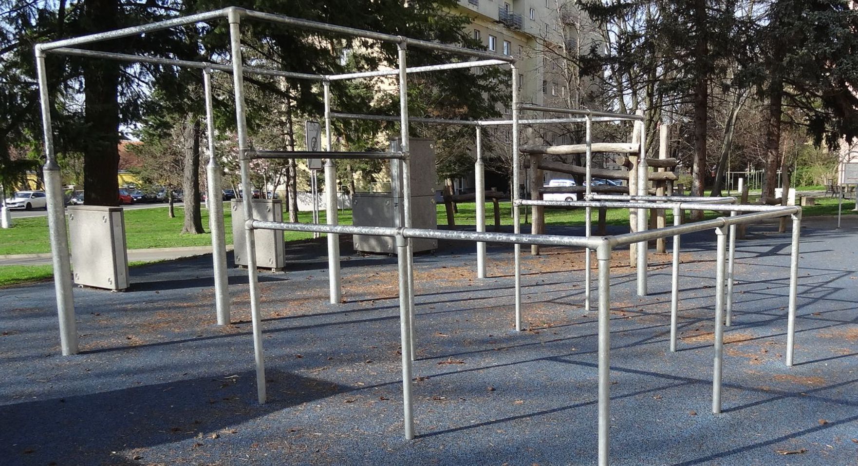 Parkour hřiště Parkour Kneslova – Brno