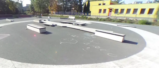 Duchcov skate plaza