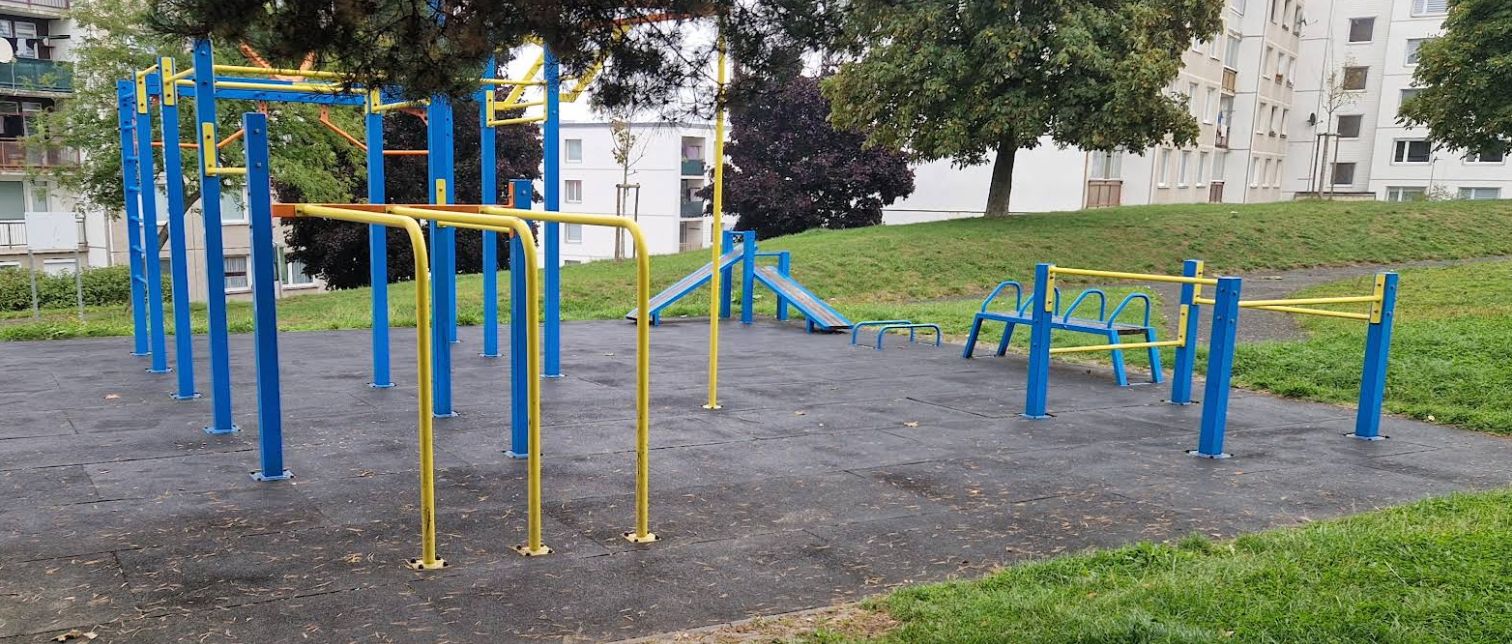 Workoutové hřiště Workout Korandova – Tachov