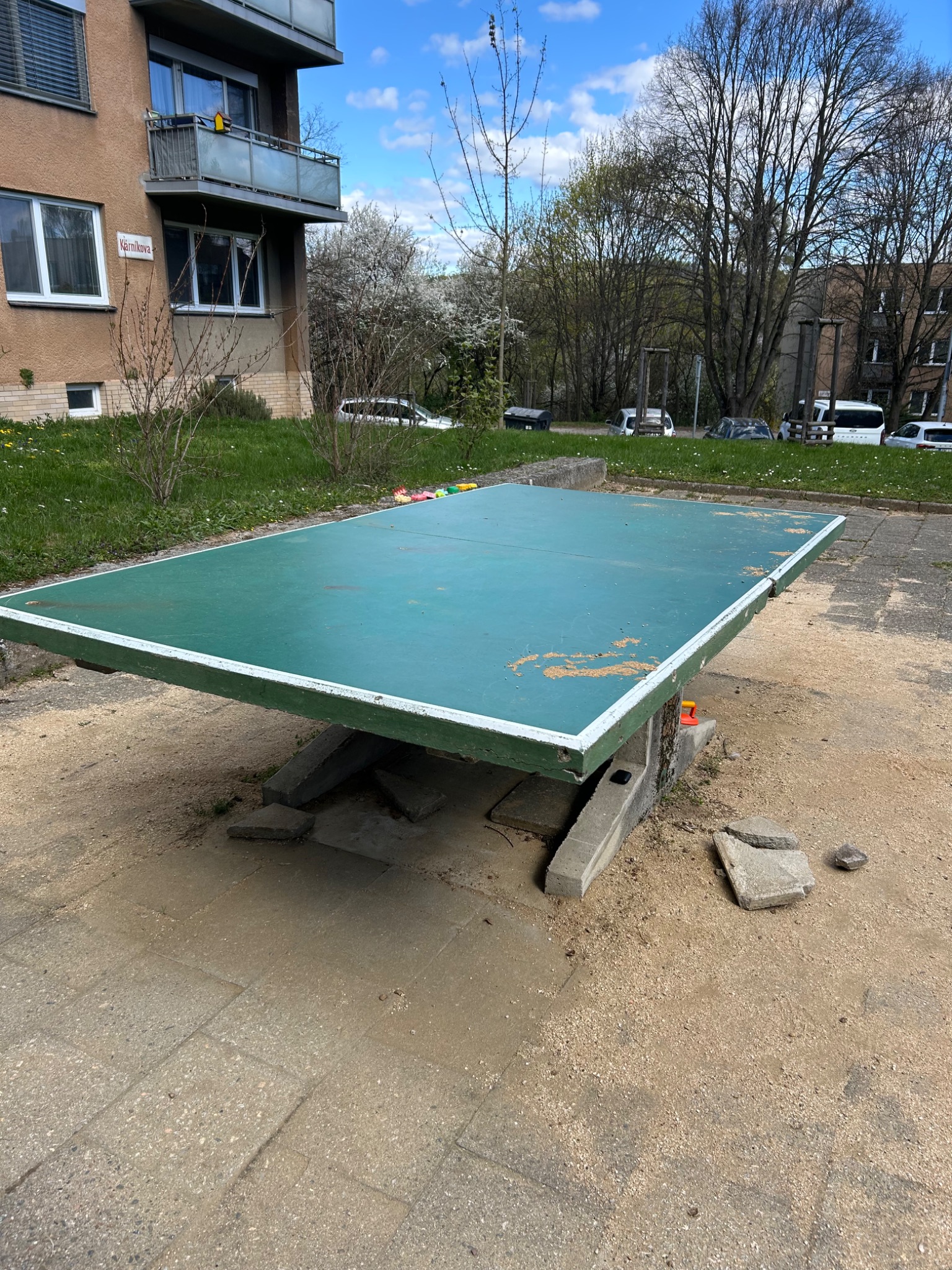 Pingpongový stůl Ping pong bratří Křičků – Brno