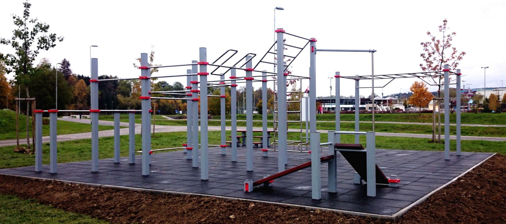 Workoutové hřiště Workout Mostecká – Jihlava