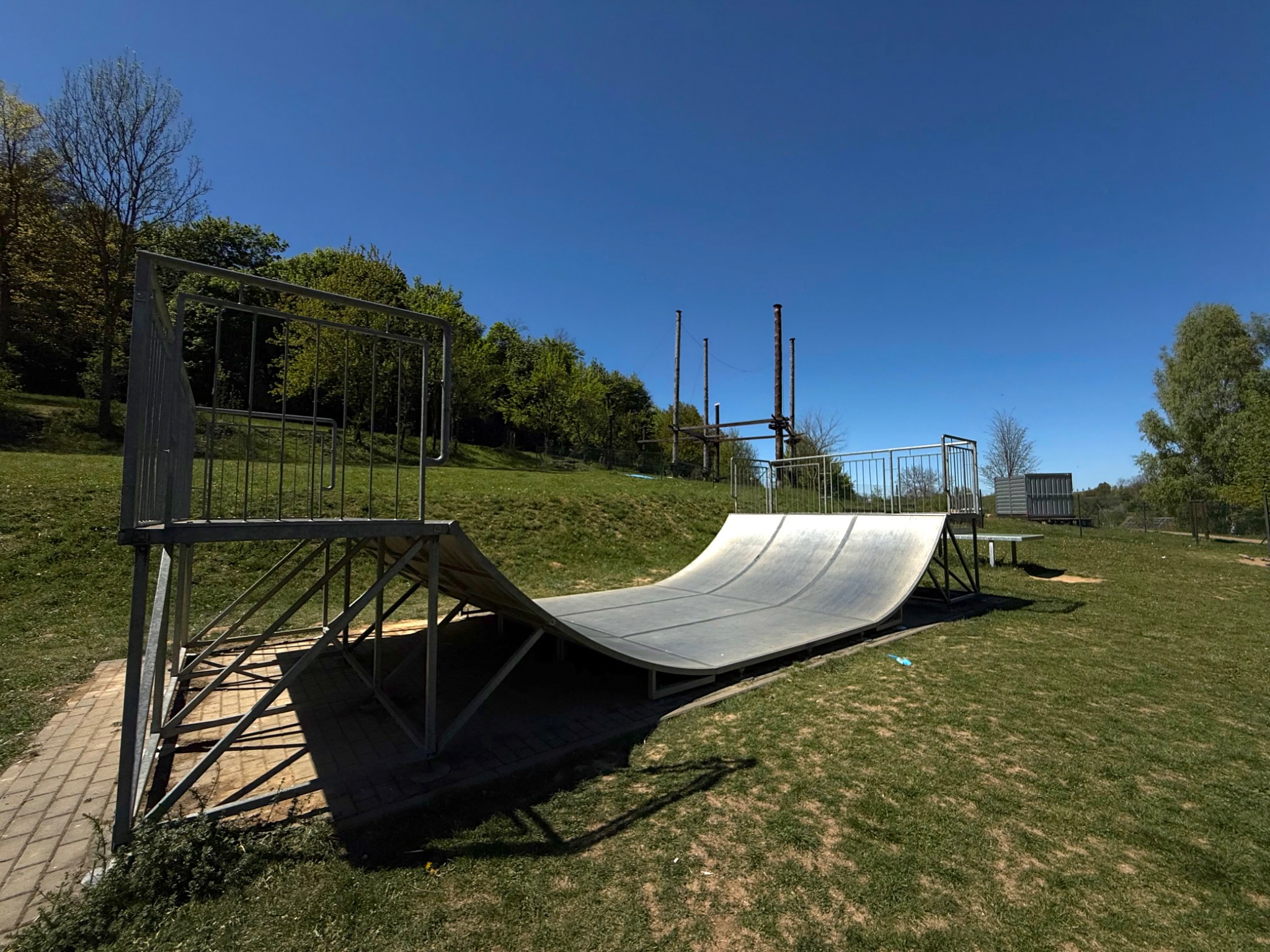Skatepark U-rampa Indiánské hřiště Neslovice – Neslovice