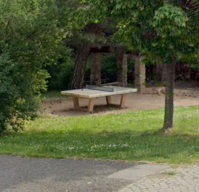 Pingpongový stůl Ping Pong 4 Hohendölzschener Str. – Drážďany