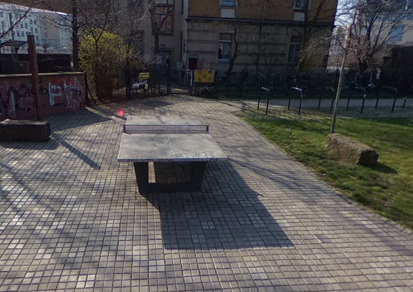 Pingpongový stůl Ping Pong Columbusstraße – Drážďany