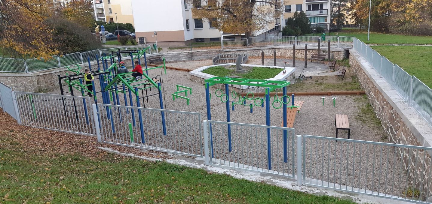 Workoutové hřiště Workout ul. Lipová – Ústí nad Labem