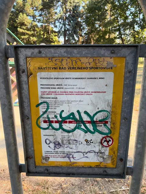 Fotbal Schreberovy zahrádky