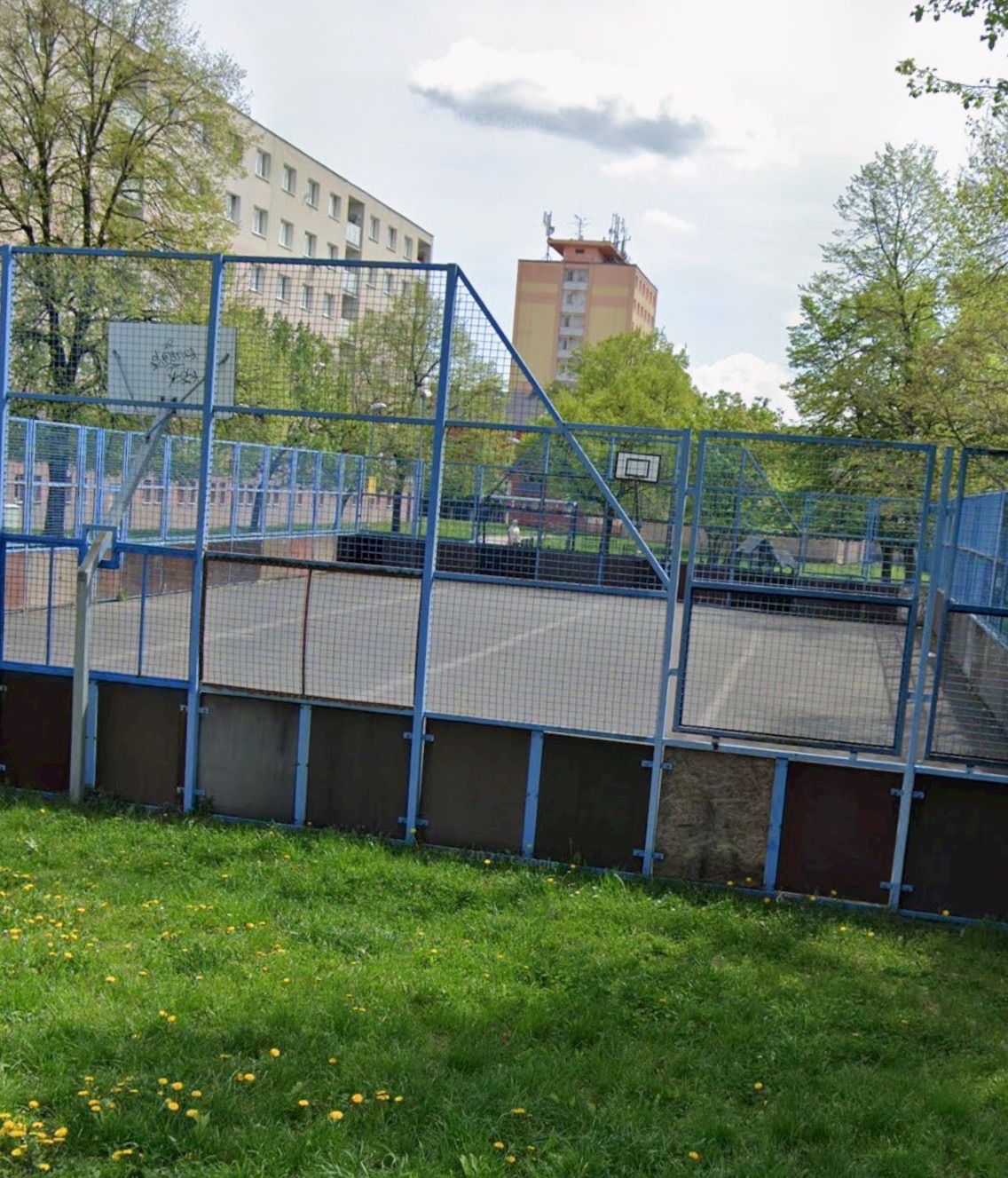 Basketbalové hřiště Basket palacka – Chomutov