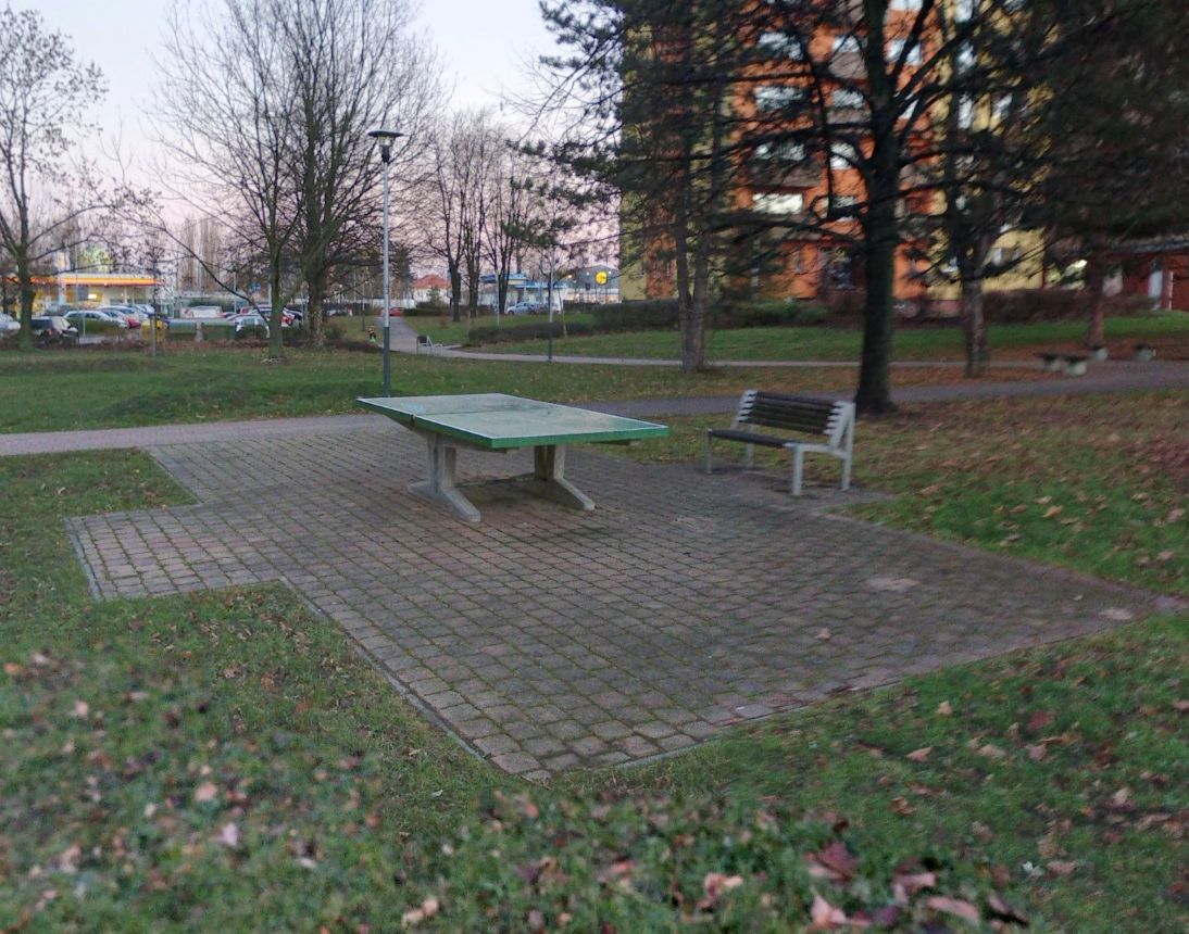 Pingpongový stůl Ping Pong ul. Jiřího Trnky – Ostrava