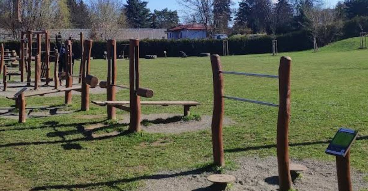 Workoutové hřiště Workout Rokytka – Praha