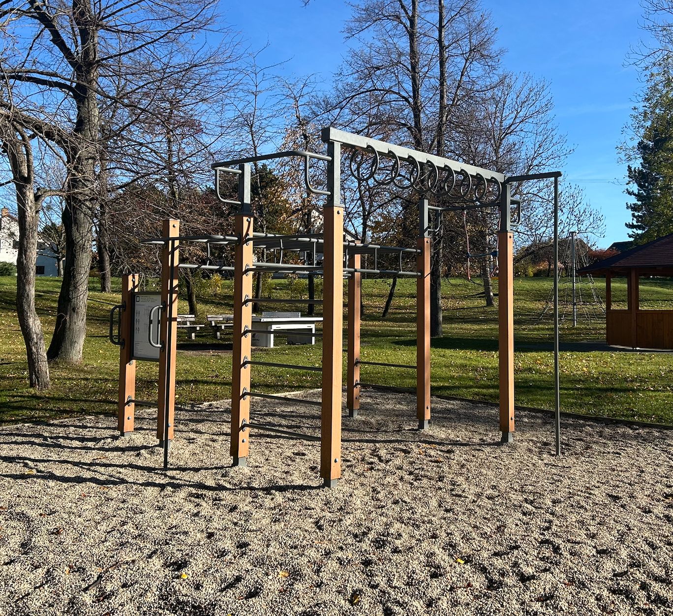Workoutové hřiště Workout Chvalčov – Bystřice pod Hostýnem