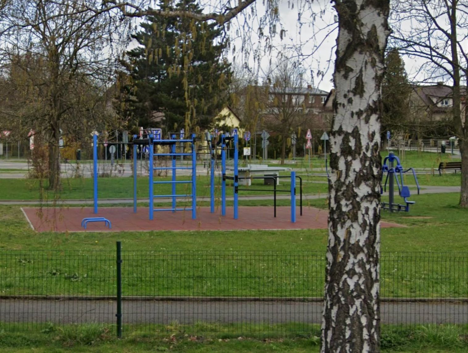 Workoutové hřiště Workout u dopravního hřiště – Přibyslav