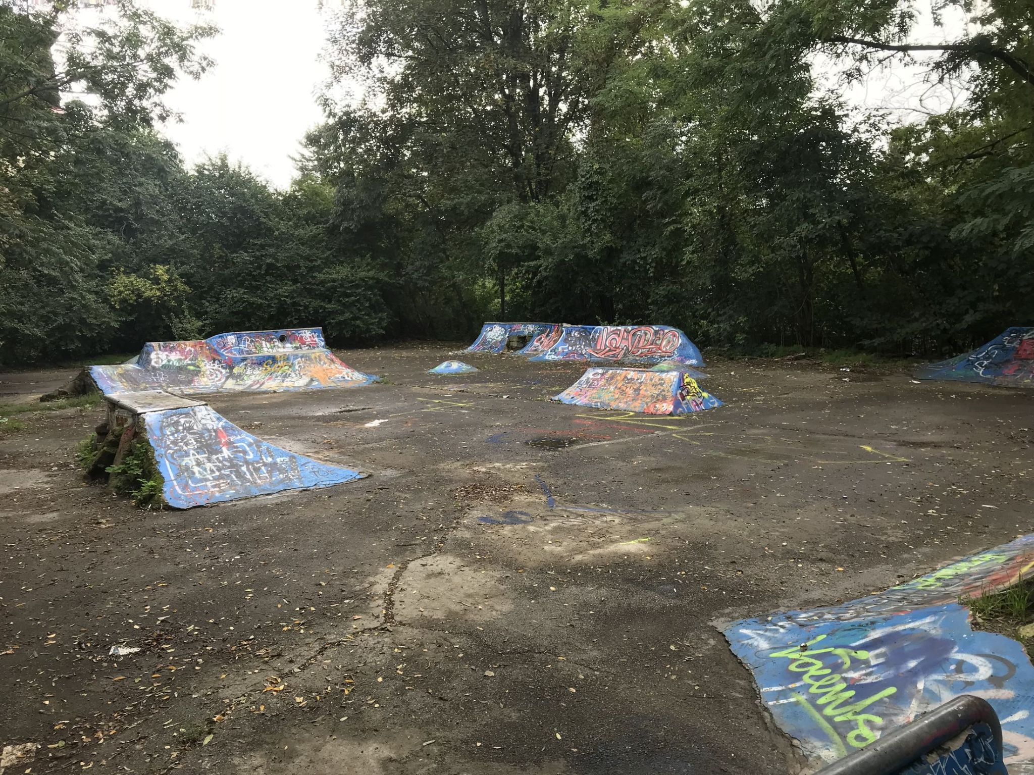 Skatepark Skatepark Pod Slávií – Praha