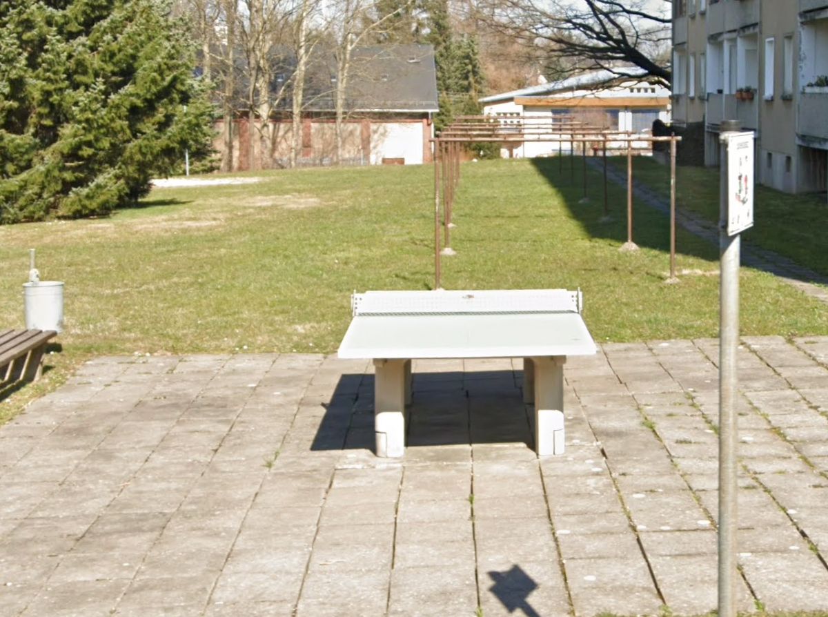 Pingpongový stůl Ping Pong Kieselhausenstraße – Saská Kamenice