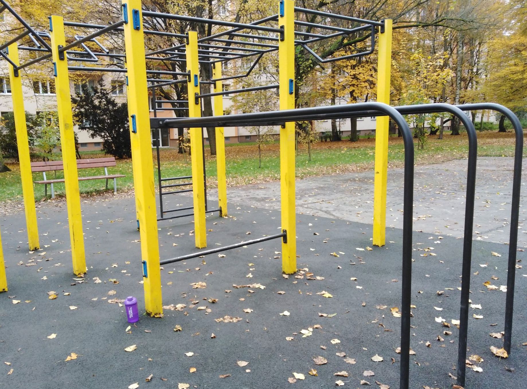 Workoutové hřiště Workout Alžírská – Ostrava
