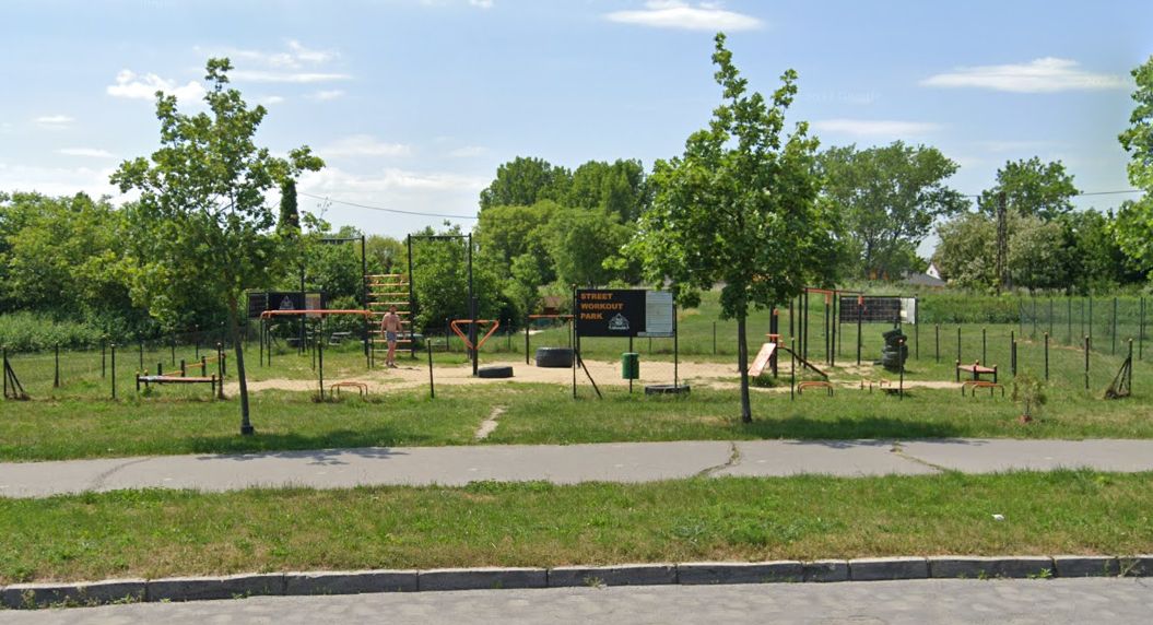Workoutové hřiště Street workout park – Komárno