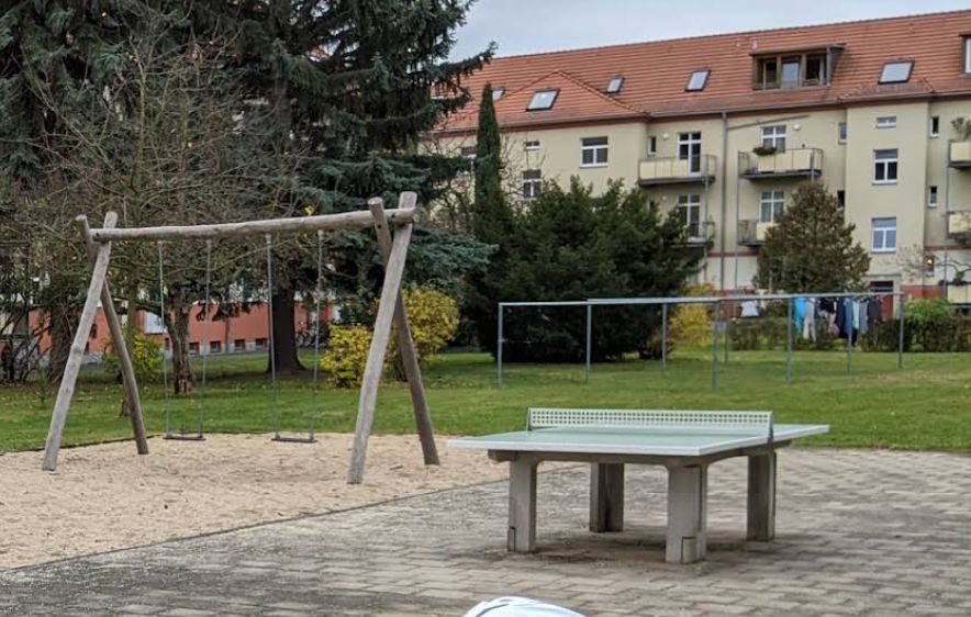 Pingpongový stůl Ping Pong Spielplatz Lewickistraße – Drážďany