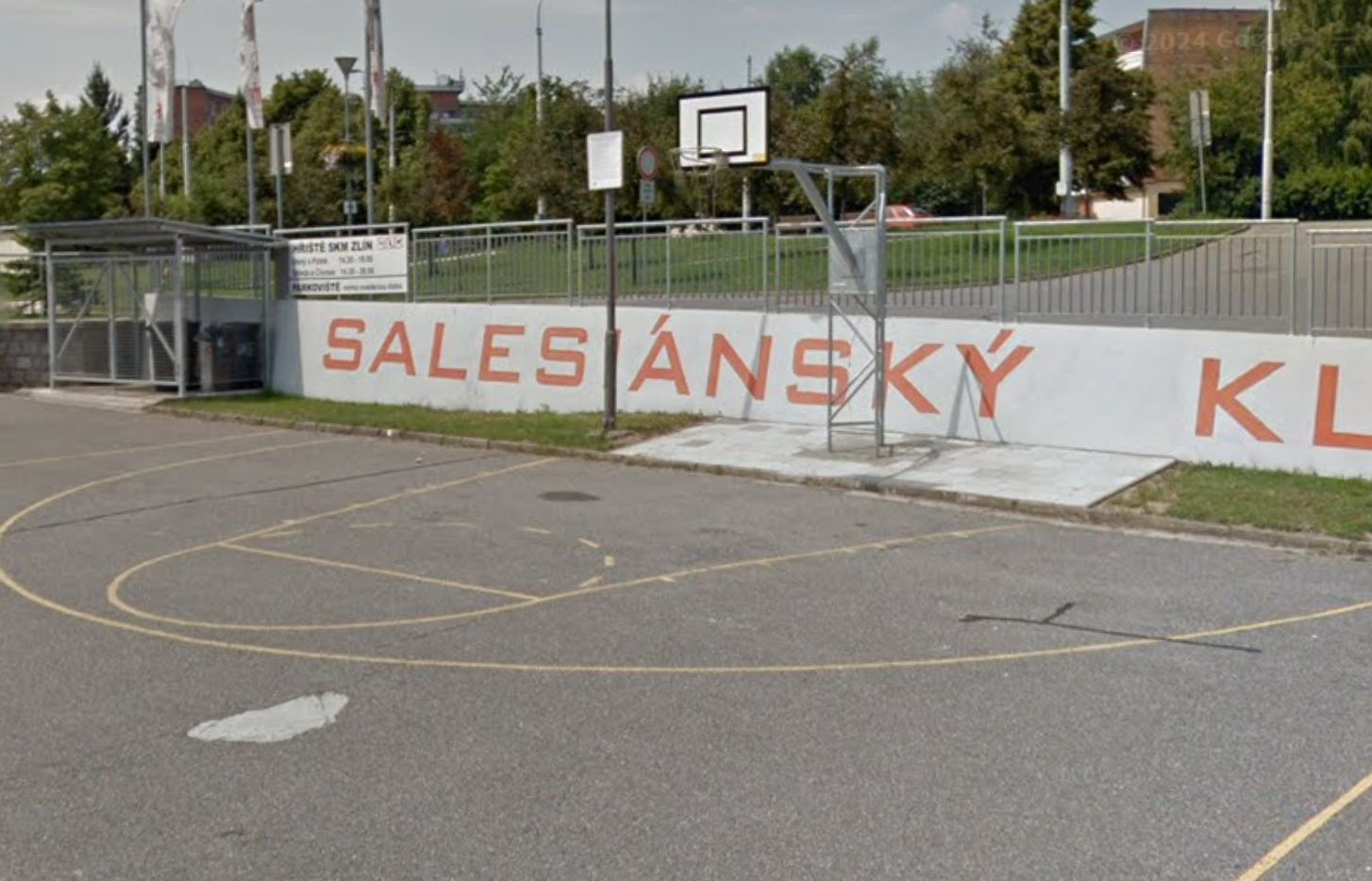 Basketbalové hřiště Basket Okružní 2 – Zlín