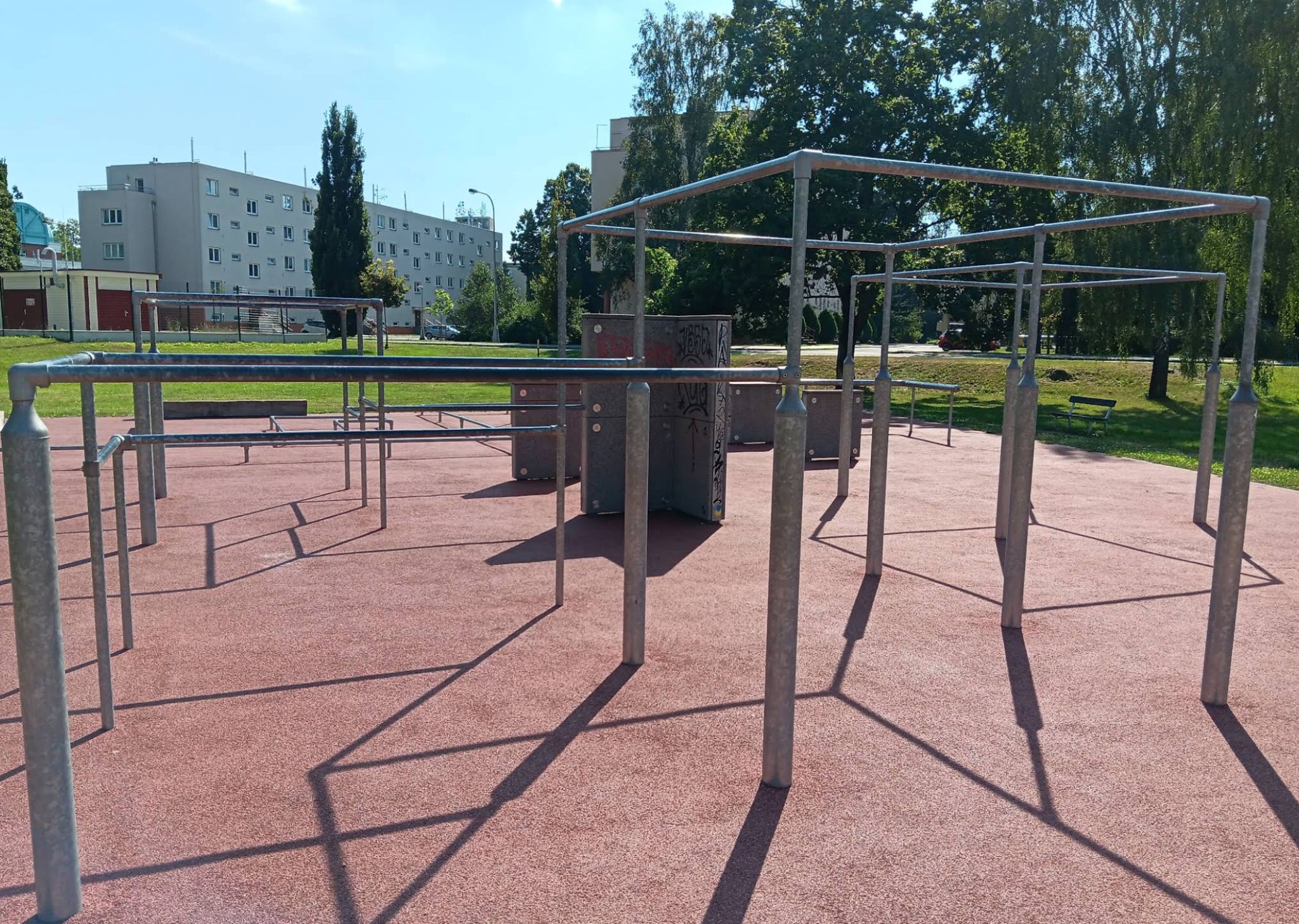 Parkour hřiště Parkour Labská kotlina – Hradec Králové