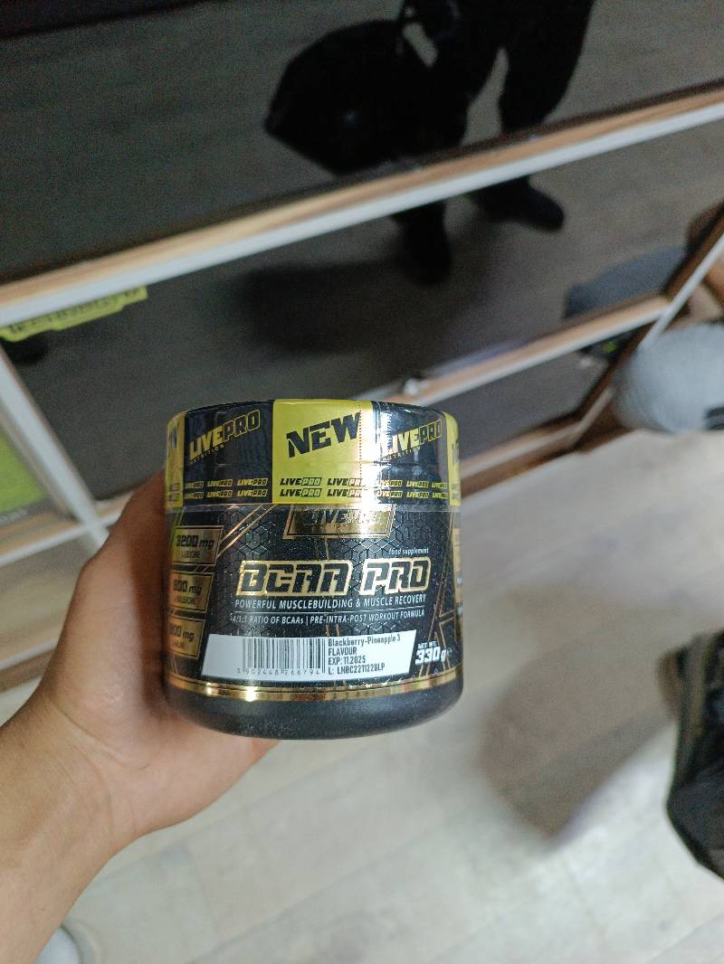 Bcaa Live Pro Blackberry Pineapple 3 330 gramm