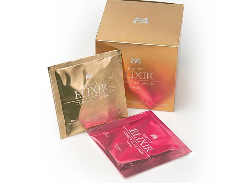 FA Beauty Elixir Caviar Collagen 20x9 g Poncz owocowy