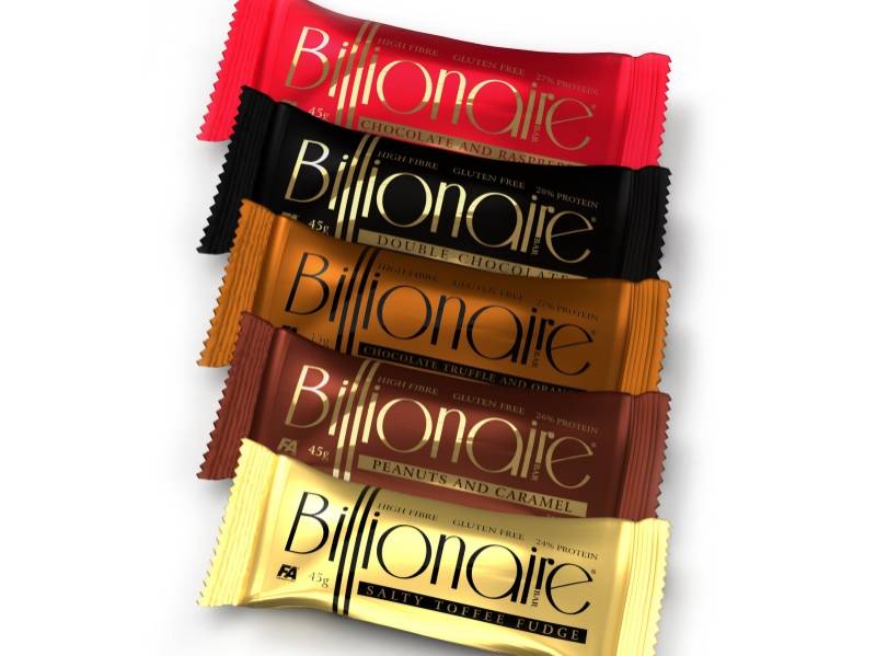 Billionaire bar 45 g Chocolate Truffle and Orange