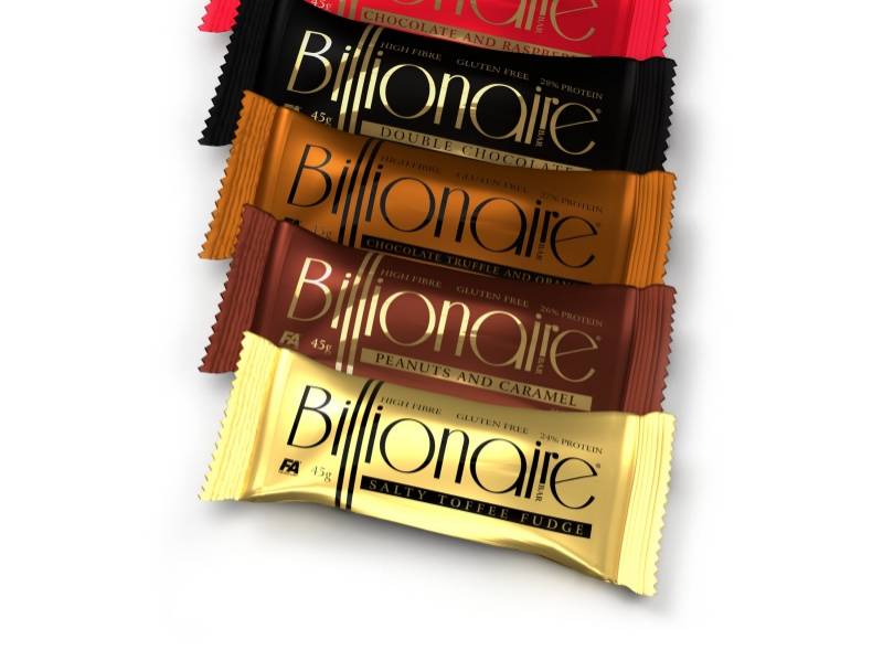 Billionaire bar 45 g Double Chocolate