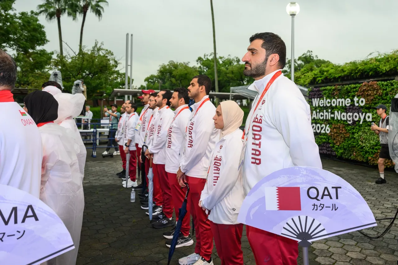 Qatar raises flag in Nagoya ahead of Asian Games